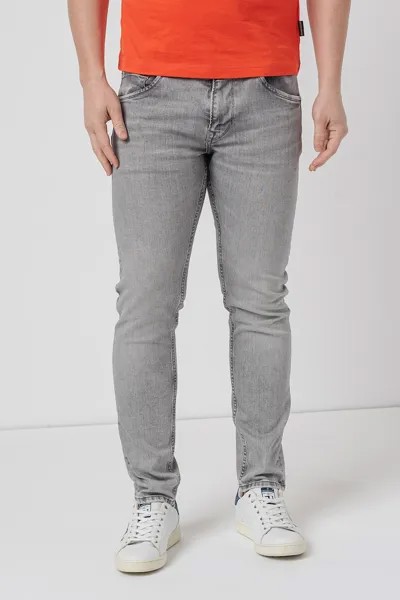 Узкие джинсы Pepe Jeans London, серый
