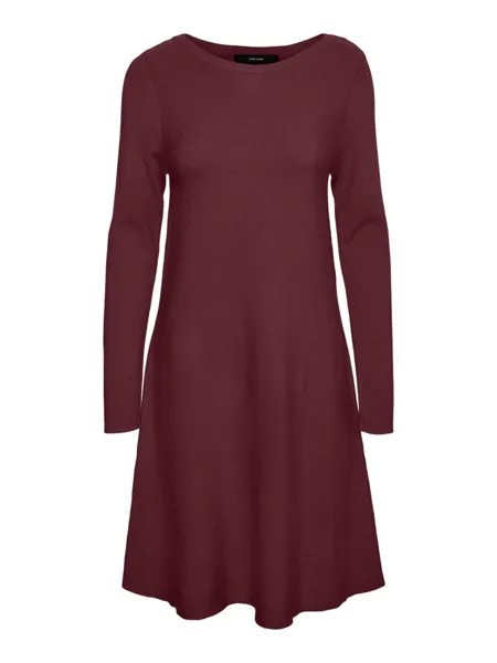 Вязанное платье Vero Moda NANCY, бордо