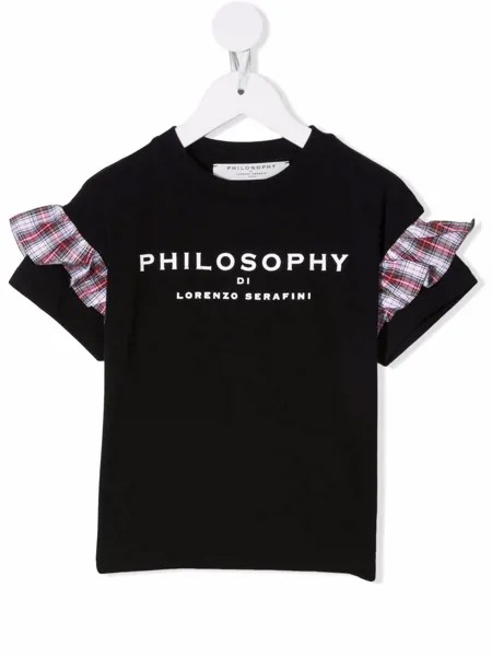 Philosophy Di Lorenzo Serafini Kids футболка с оборками