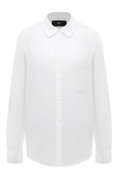 Хлопковая рубашка 7 For All Mankind