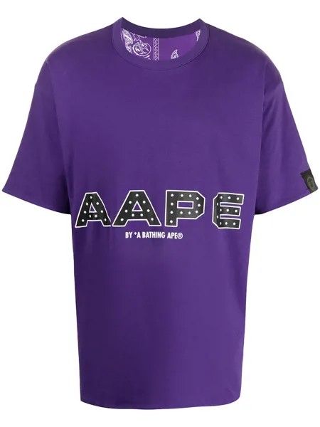 AAPE BY *A BATHING APE® футболка с логотипом AAPE