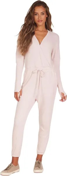Комбинезон Michael Lauren Arif Sweater Knit Surplice Front Jumper, цвет Blush