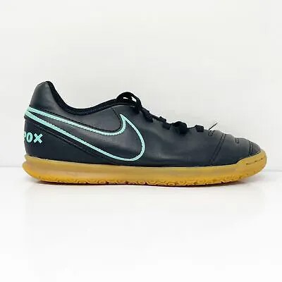 Nike Boys Tiempox Rio III 819196-004 Черные футбольные бутсы 1,5 года