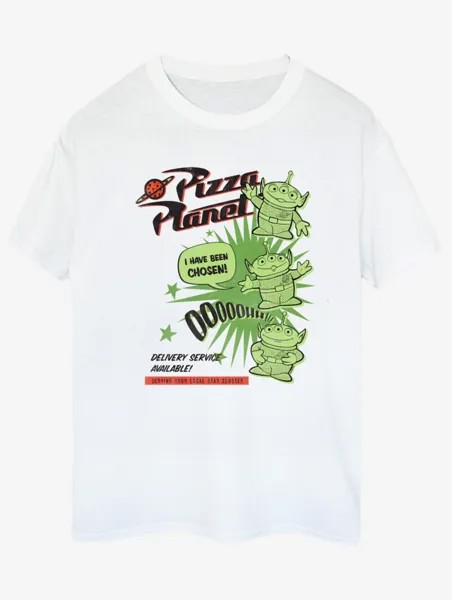 NW2 Toy Story Pizza Planet AdultБелая футболка с принтом George., белый