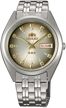 Японские наручные  мужские часы Orient AB00009P. Коллекция Three Star