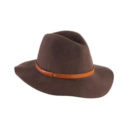 Шляпа для охоты жен. 500 SOLOGNAC 56 см цвет: Кофейный Х Декатлон