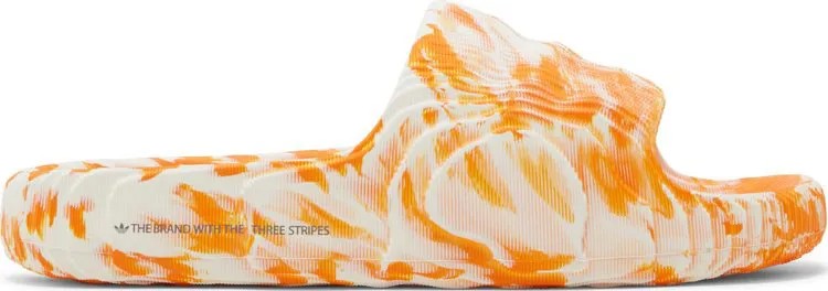 Кроссовки Adilette 22 Slides 'Bright Orange', оранжевый