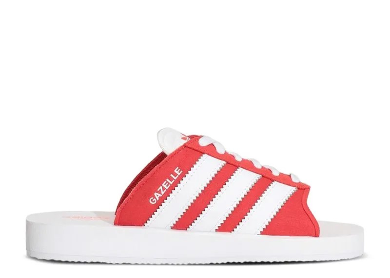 Кроссовки adidas Gazelle Beach Slides, красный