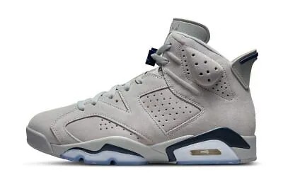 Мужские кроссовки Jordan 6 Retro -quot;Georgetown-quot; с магнитом/темно-синие (CT8529 012)