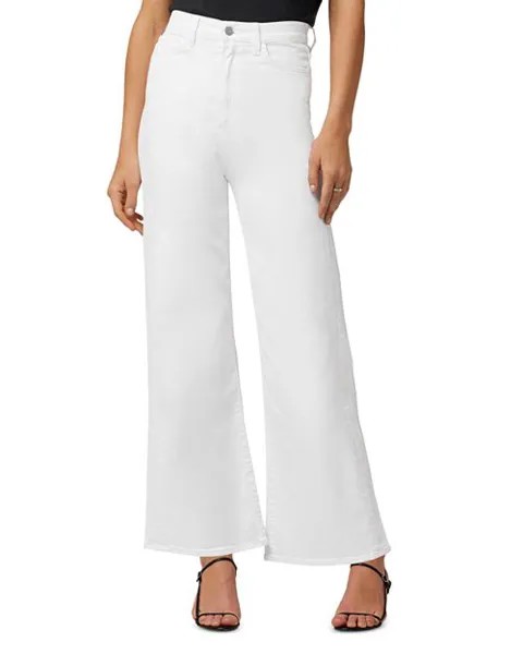 Белые джинсы до щиколотки с высокой посадкой The Mia Joe's Jeans, цвет White