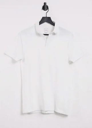 Белая футболка-поло River Island-Белый