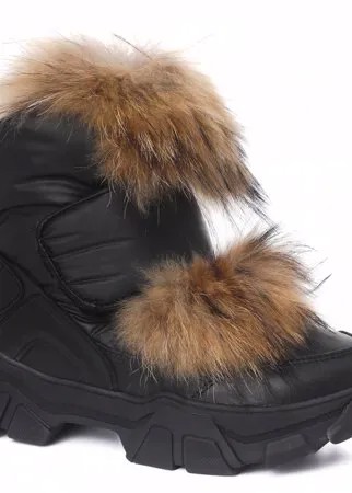 Дутики женские Jog Dog 1706_2456066 черные 40 EU