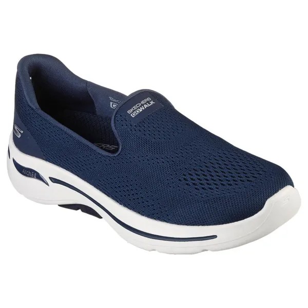 Женские спортивные туфли/кеды GO WALK ARCH FIT IMAGINED темно-синие SKECHERS, цвет blau