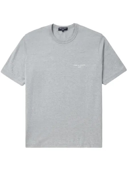 Comme des Garçons Homme футболка с логотипом, серый
