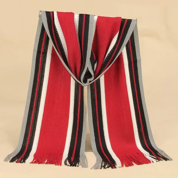 Контрастный шарф для мужчины