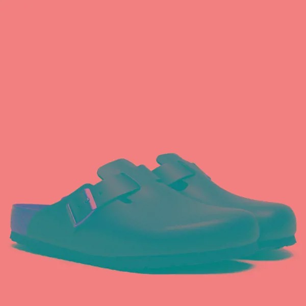 Шлепанцы мужские Birkenstock Boston Leather коричневые 43 EU