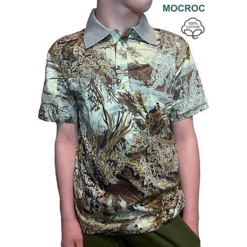 Поло Mocroc, размер L, хаки