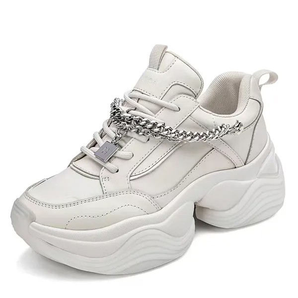 Кроссовки Nautica Chunky Sneakers Women's Low-top, цвет Off-white