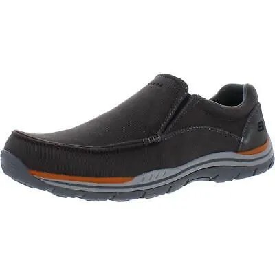 Skechers Mens Expected-Avillo Faded Loafers Слипоны Кроссовки BHFO 0636