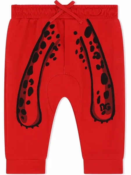 Dolce & Gabbana Kids брюки с принтом