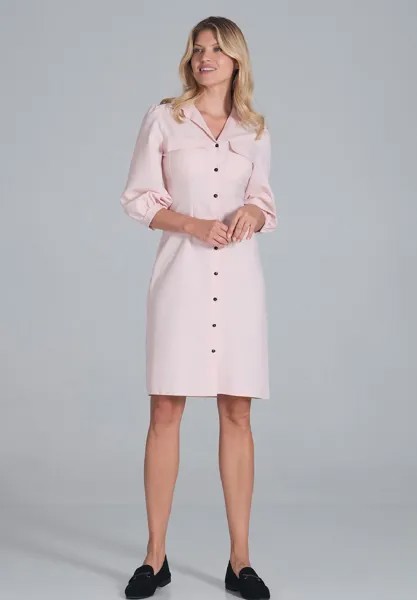 Платье-рубашка Figl, светло-розовый
