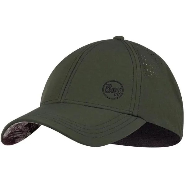 Бейсболка унисекс Buff Trek Cap moss green, one size