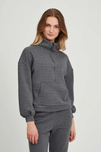 Толстовка b.young Sweater BYULISA 20810527, серый