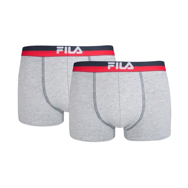 Боксеры Fila Boxershort 2 шт, серый