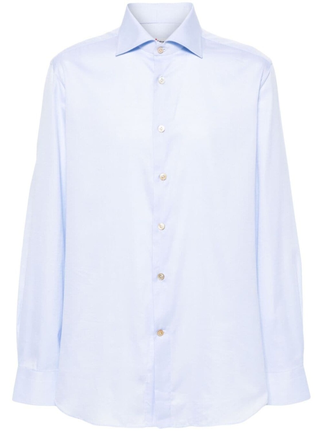 Kiton рубашка на пуговицах, синий