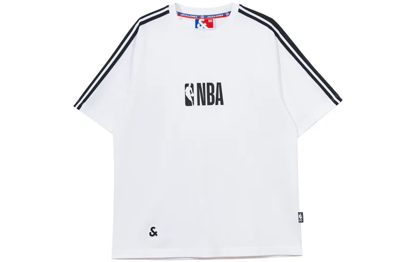 Футболка Nba X Jack&Jonesxnba унисекс A06 Белоснежка Jack Jones, цвет A06 snow white