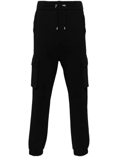 Balmain спортивные брюки с логотипом, черный