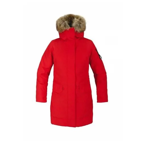 Пуховик RedFox, удлиненный, размер XS, красный