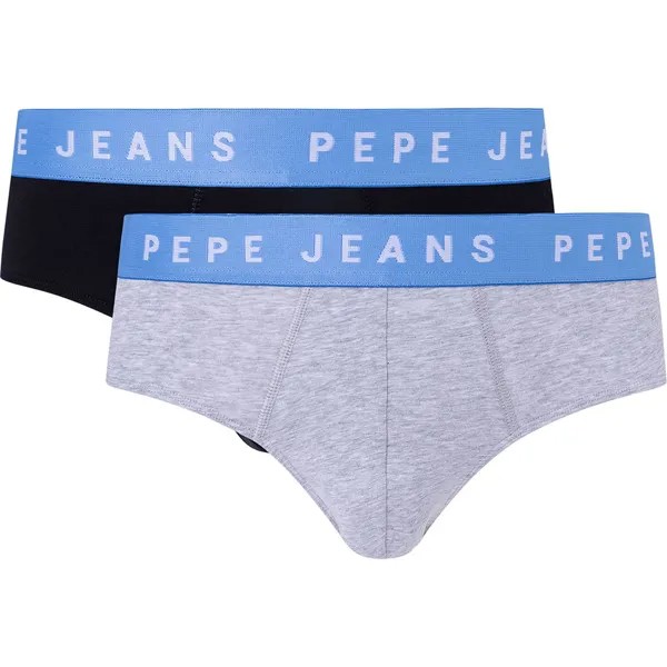 Трусы Pepe Jeans Pmu10962 Logo 2 шт, разноцветный