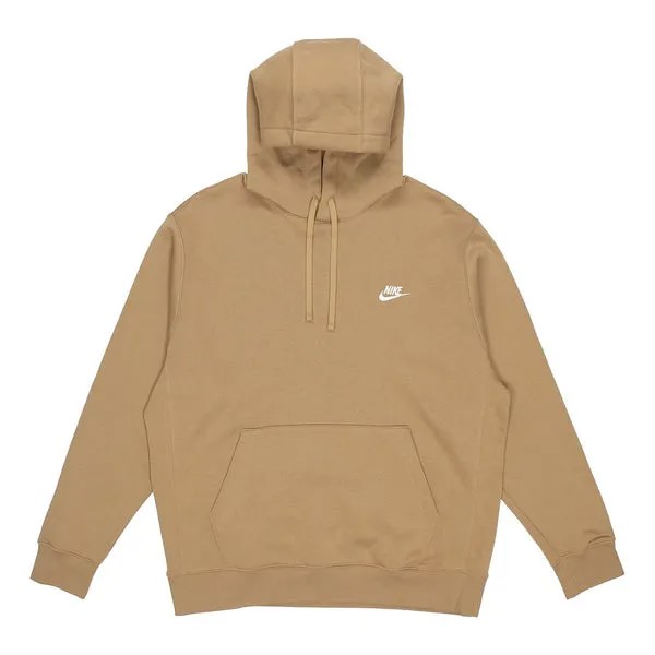 Толстовка Nike Sportswear Club Fleece Stay Warm Pullover hooded Sports Khaki, хаки