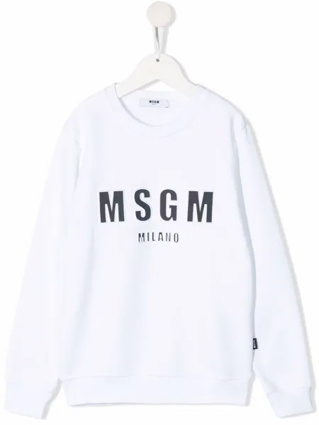 MSGM Kids толстовка с логотипом