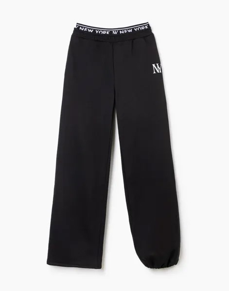 Спортивные брюки женские Gloria Jeans GAC021754 черные M/164
