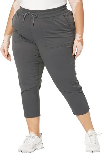 Брюки Plus Size Aphrodite Motion Capris The North Face, цвет Asphalt Grey