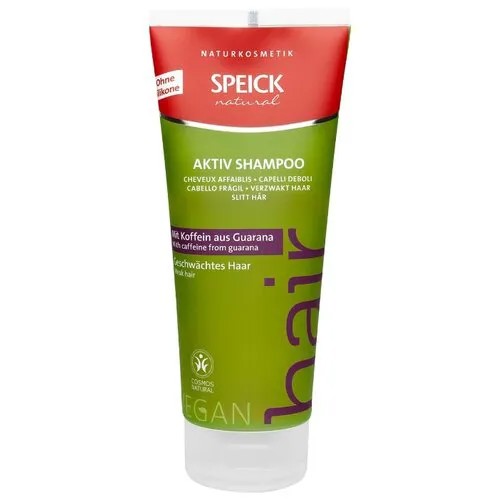 Speick шампунь Natural Aktiv With Caffeine from Guarana 200 мл