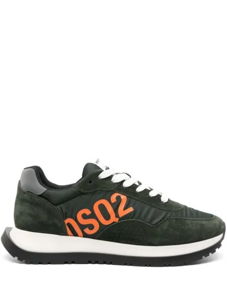 Dsquared2 рюкзак Running с логотипом, зеленый