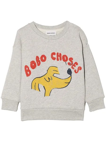 Bobo Choses толстовка с принтом Sniffy Dog