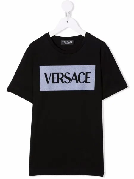 Versace Kids футболка с логотипом