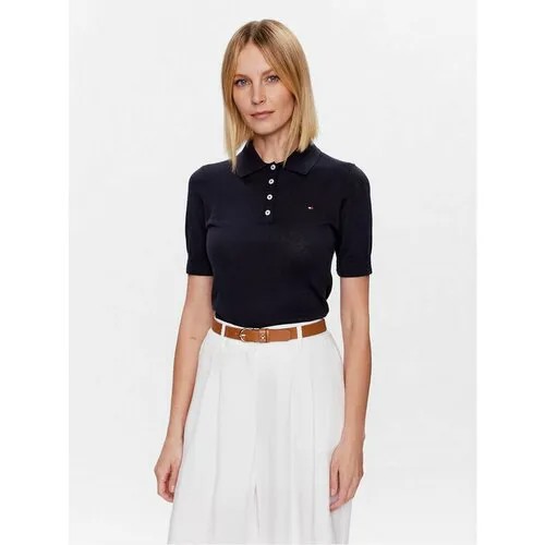 Поло TOMMY HILFIGER, размер XS [INT], синий