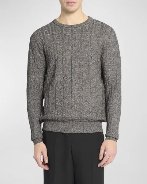 Мужской свитер с люрексом 4G Givenchy