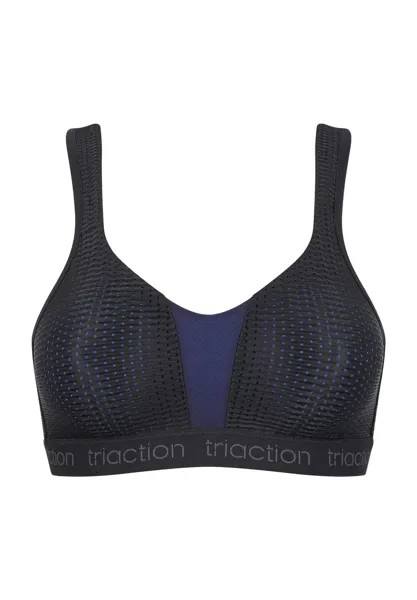 Беспроводной спортивный бюстгальтер Cardio Triaction Energy Lite с экстремальным контролем отскока для женщин triaction BY Triumph, черный