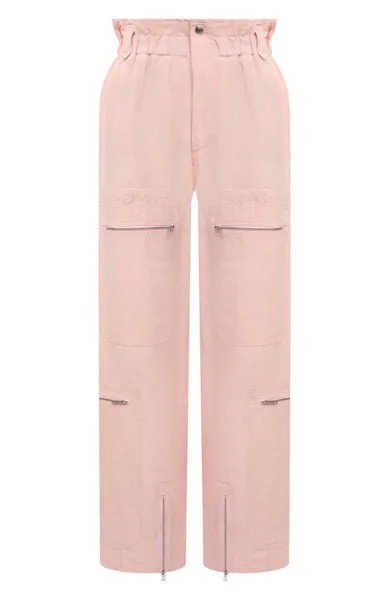 Брюки из вискозы и льна Forte Dei Marmi Couture