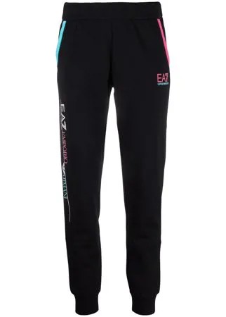 Ea7 Emporio Armani спортивные брюки с логотипом