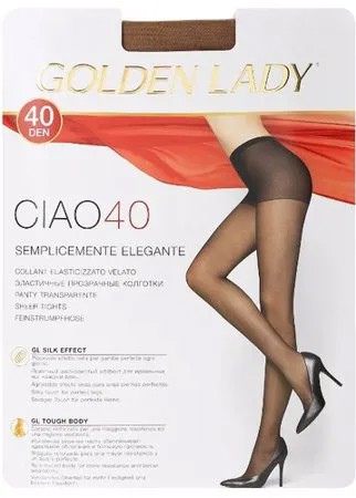 Колготки Golden Lady Ciao 40 den, размер 4-L, cognac (коричневый)