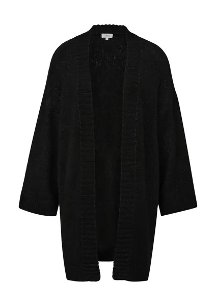 Вязаный кардиган S.Oliver, черный