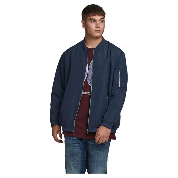 Куртка Jack & Jones Erush Bomber Ps, синий