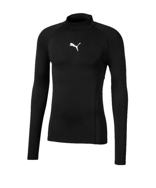 Функциональная рубашка с длинными рукавами Puma, черный